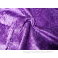 Dyed Polyester Crumpled Sofa Upholstery Fabric